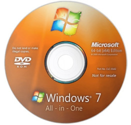 Windows 7 Sp1 AIO İndir – 4in1 – Türkçe – SP1